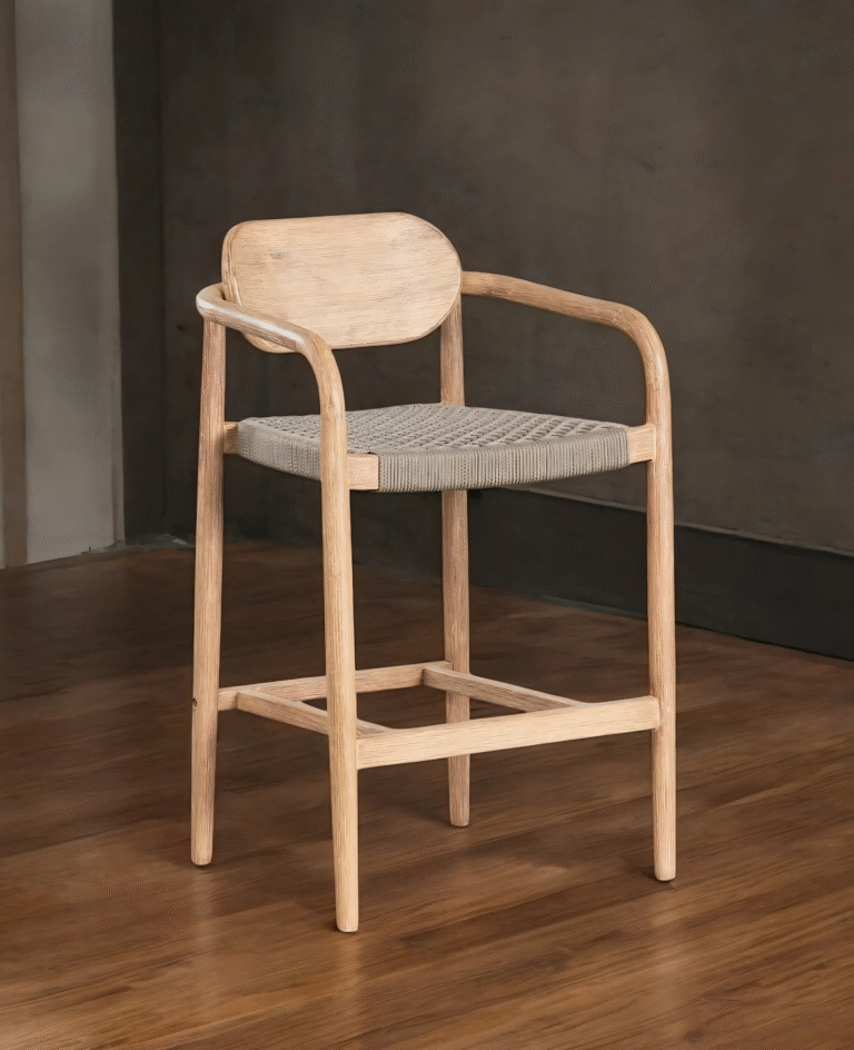 Scranton Bar Stool - Jepara Real Teak Furniture Manufacture