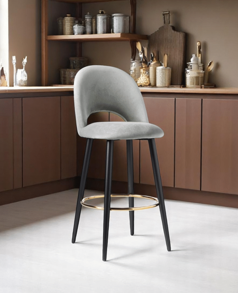 Achel Bar Stool - Jepara Real Teak Furniture Manufacture