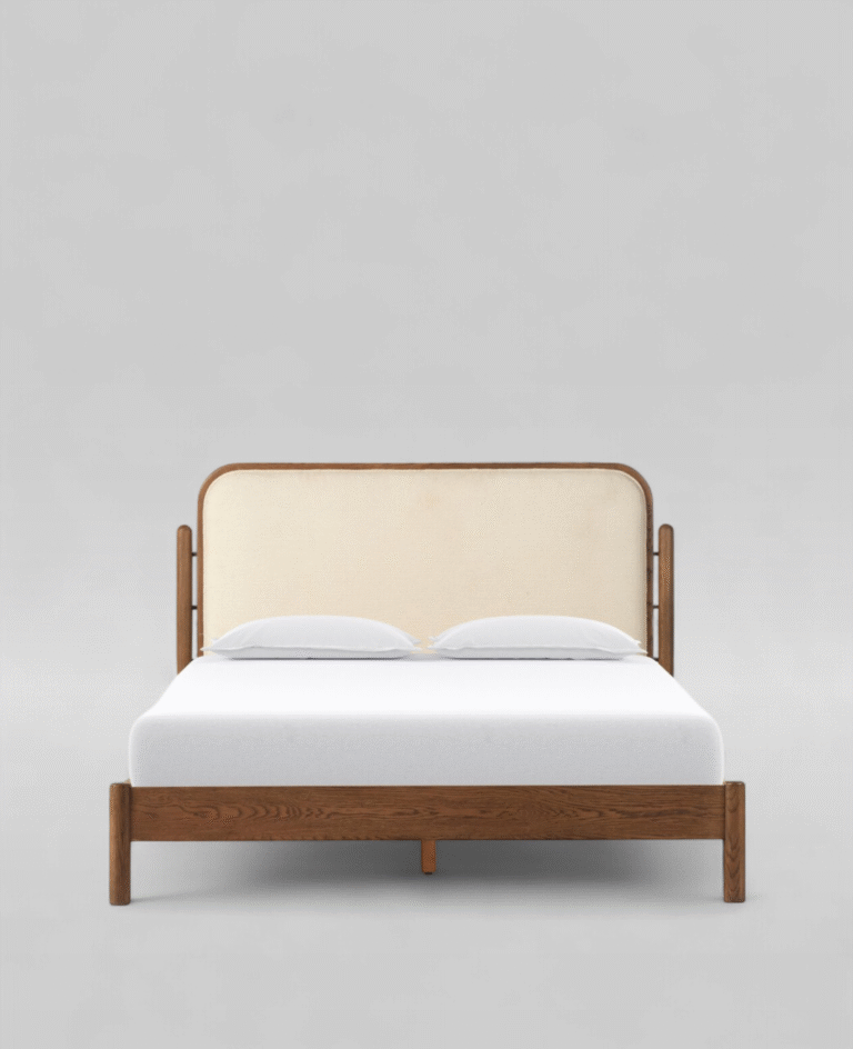 Carolin Bed Frame - Jepara Real Teak Furniture Manufacture