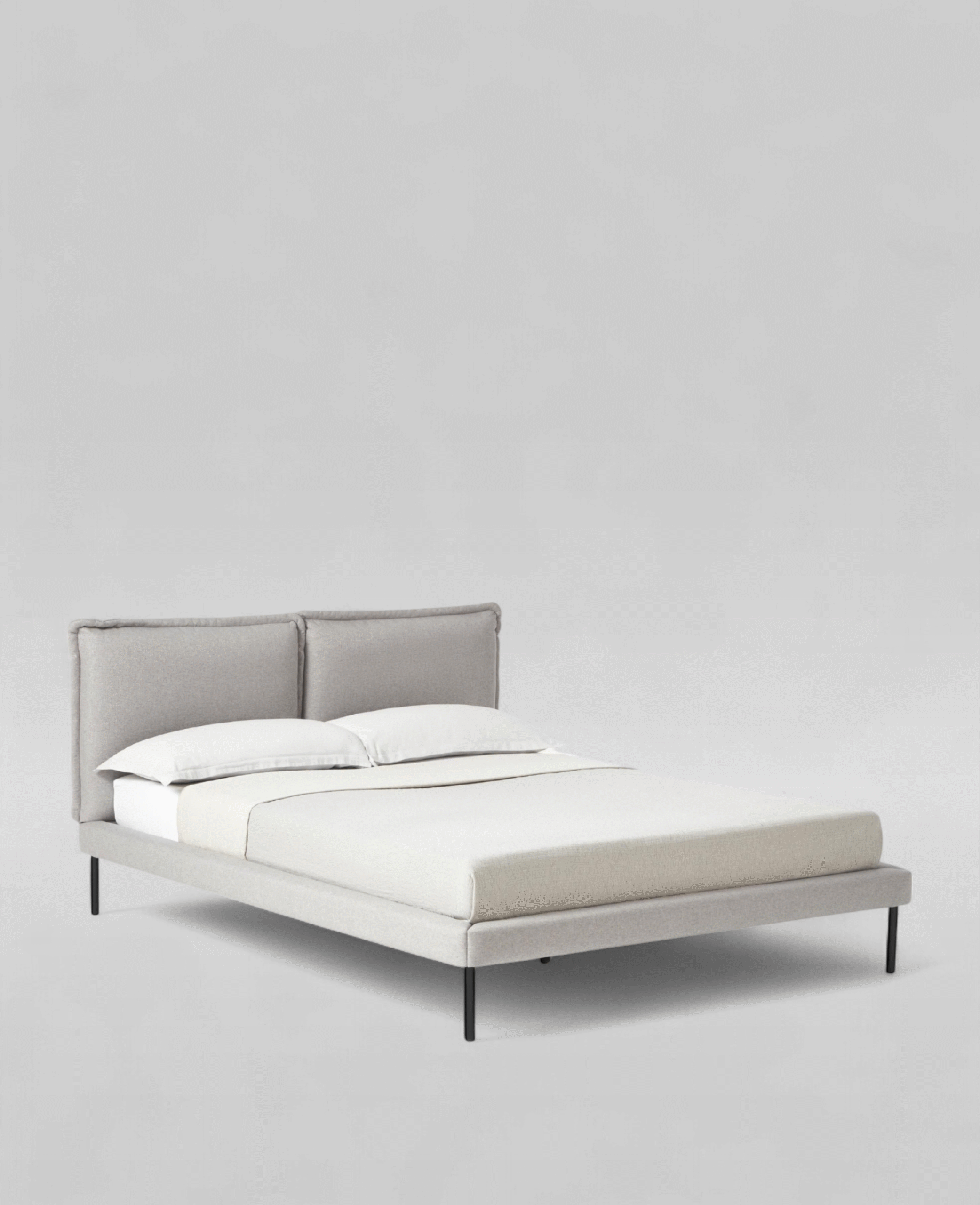 Letto Imbottito Bed Frame - Jepara Real Teak Furniture Manufacture
