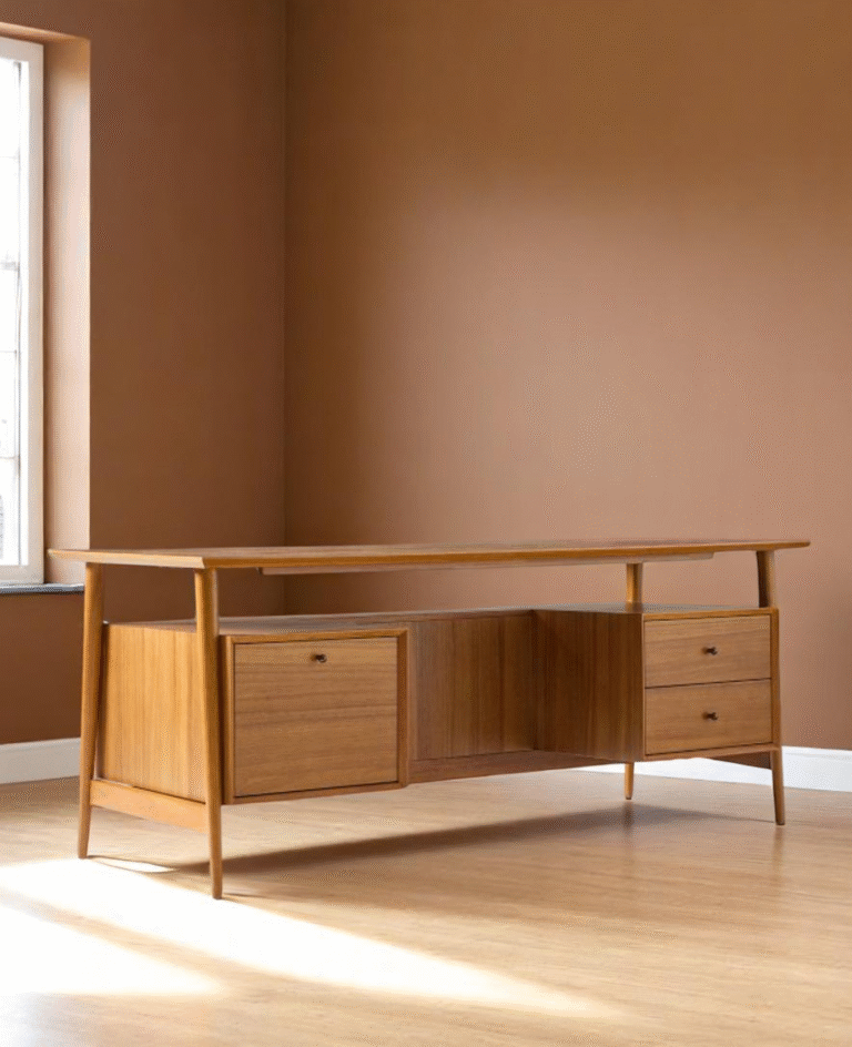 Focus Desk - Jepara Real Teak Furniture Manufacture