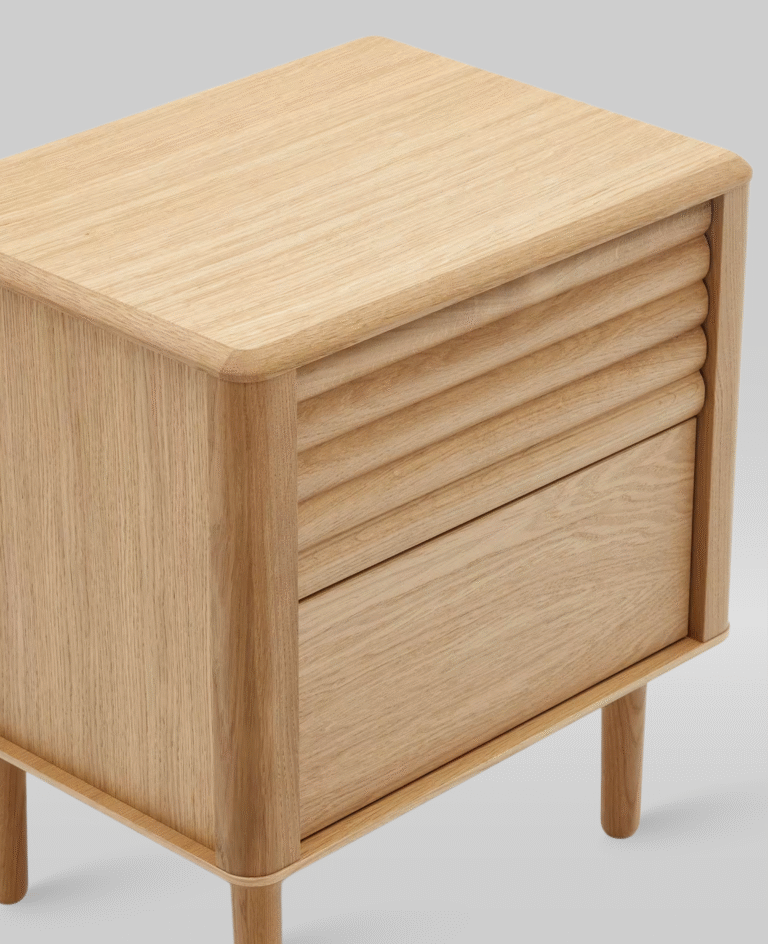 Leo Nightstand - Jepara Real Teak Furniture Manufacture