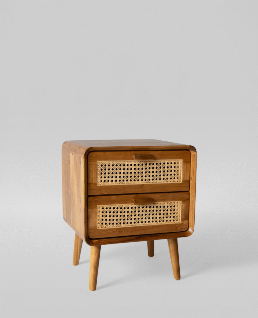 Brokuat Nightstand - Jepara Real Teak Furniture Manufacture