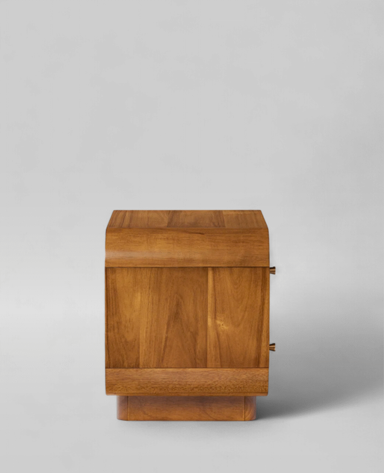 Khia Nightstand - Jepara Real Teak Furniture Manufacture