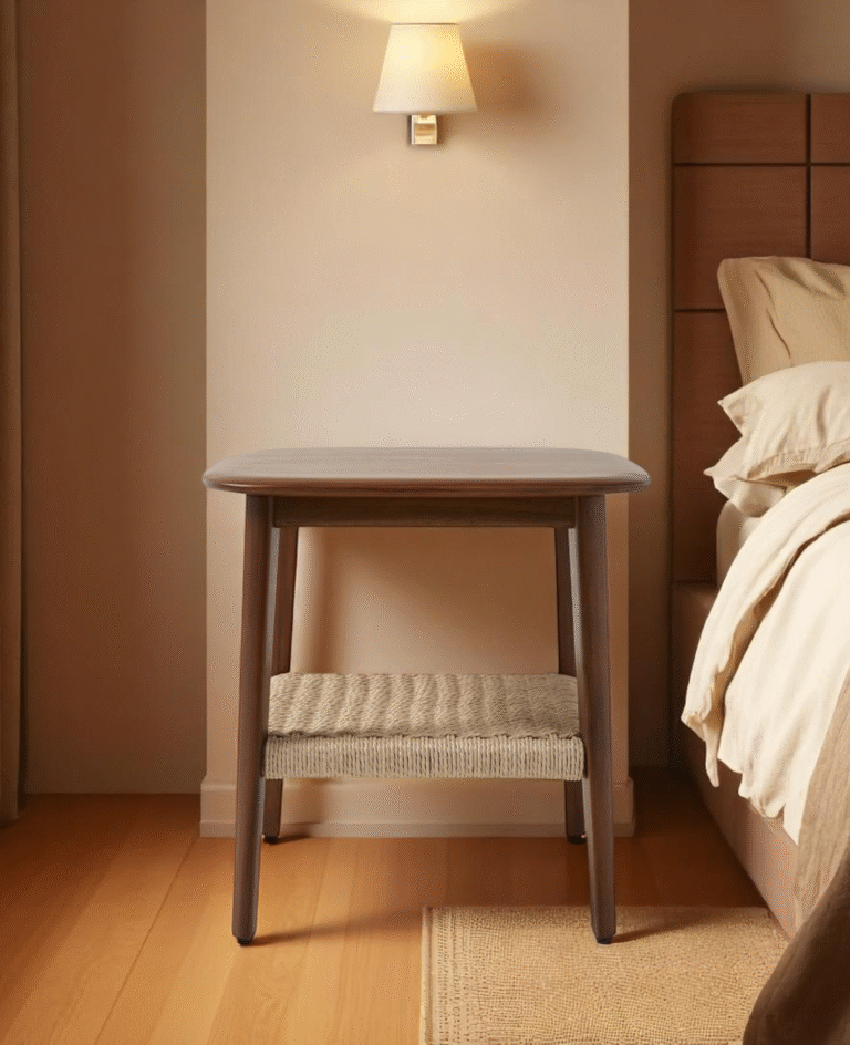 Wike Nightstand - Jepara Real Teak Furniture Manufacture