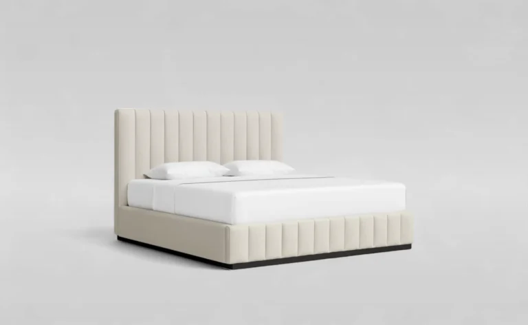 Cris Bed Frame - Jepara Real Teak Furniture Manufacture